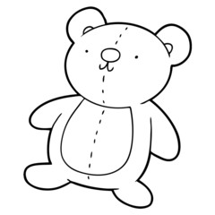 cartoon stuffed toy bear