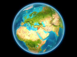 Syria on planet Earth