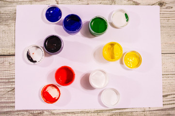  Gouache Paints