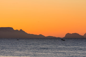 sunrise above MArseille