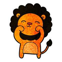 cartoon lion