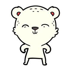 polar bear cartoon