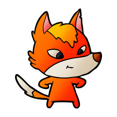 fox cartoon character