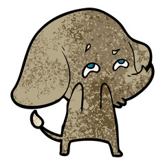 cartoon elephant remembering