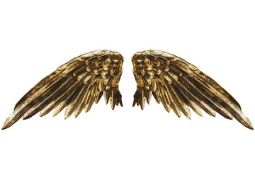 Golden wings