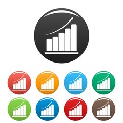 Diagram icon. Simple illustration of diagram vector icon for any web design