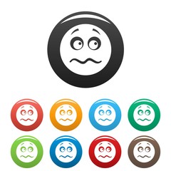 Smile icon. Vector simple illustration of smile icon isolated on white background