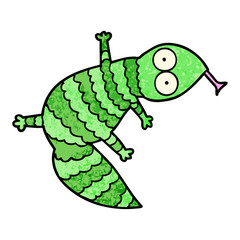 cartoon lizard