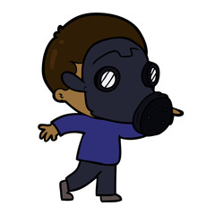 laughing cartoon man pointing
