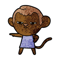 cartoon monkey