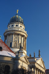 Fototapeta na wymiar Berlin French Cathedral