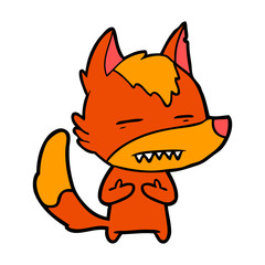 fox cartoon character