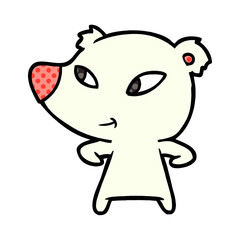 polar bear cartoon