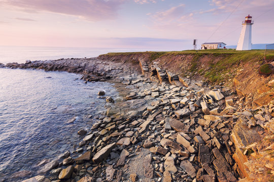 Enragee Point Lighthouse in Nova Scotia