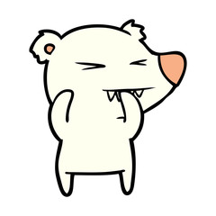 polar bear cartoon