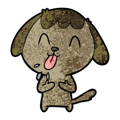 cute cartoon dog
