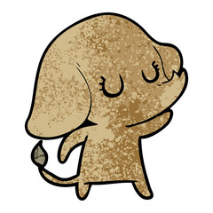 cute cartoon elephant