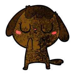 cute cartoon dog