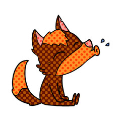 fox cartoon character