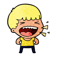 cartoon laughing man