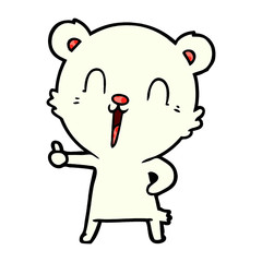 polar bear cartoon