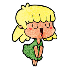 cartoon woman