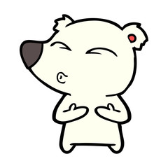 polar bear cartoon