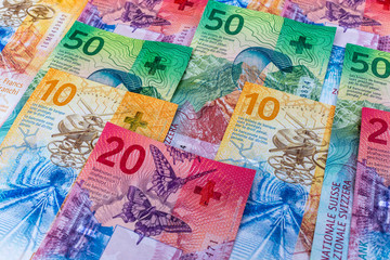 Schweizer Franken, Granit unter der Währungen