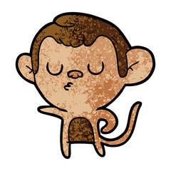 cartoon monkey