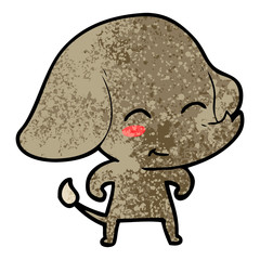 cute cartoon elephant