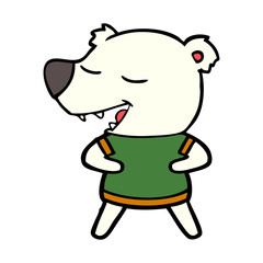 polar bear cartoon