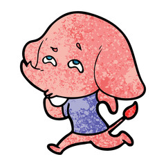 cartoon elephant remembering