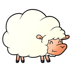 cartoon sheep