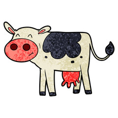 cartoon cow