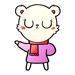 polar bear cartoon