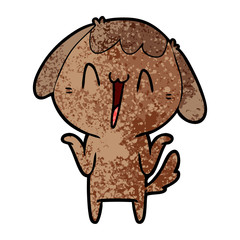 cute cartoon dog