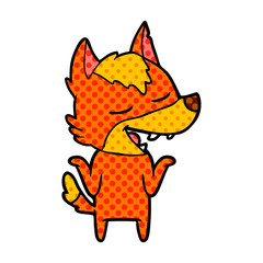 fox cartoon character