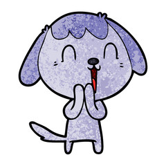 cute cartoon dog