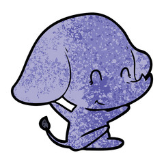 cute cartoon elephant