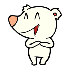 polar bear cartoon