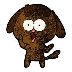 cute cartoon dog