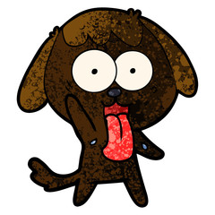 cute cartoon dog