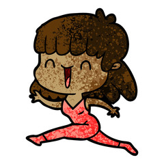cartoon woman
