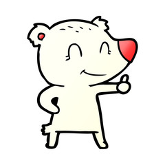 polar bear cartoon
