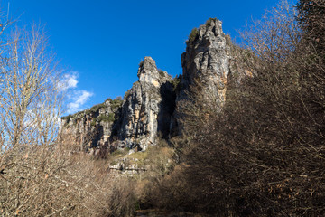Amazing landscape of Vikos gorge and Pindus Mountains, Zagori, Epirus, Greece