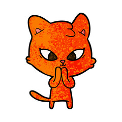 cute cartoon cat