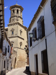 Baeza, pueblo de Jaén  en la Comunidad Autónoma de Andalucía, España. Declarado Patrimonio de la Humanidad por la Unesco