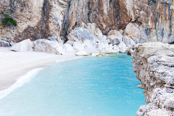 Mariolu Beach, Orosei Gulf, Baunei, Sardinia, Italy.