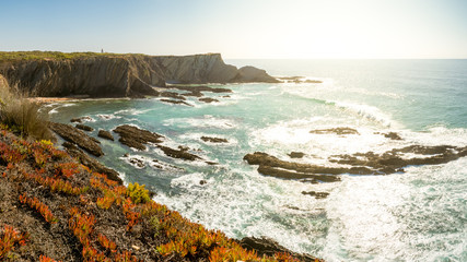 Cliff at Sardao cape