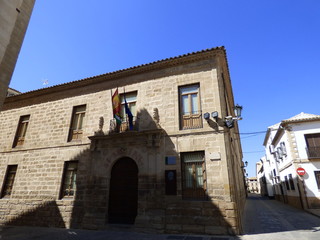 Fototapeta na wymiar Baeza, pueblo de Jaén en la Comunidad Autónoma de Andalucía, España. Declarado Patrimonio de la Humanidad por la Unesco